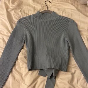 Zara Open back sweater
